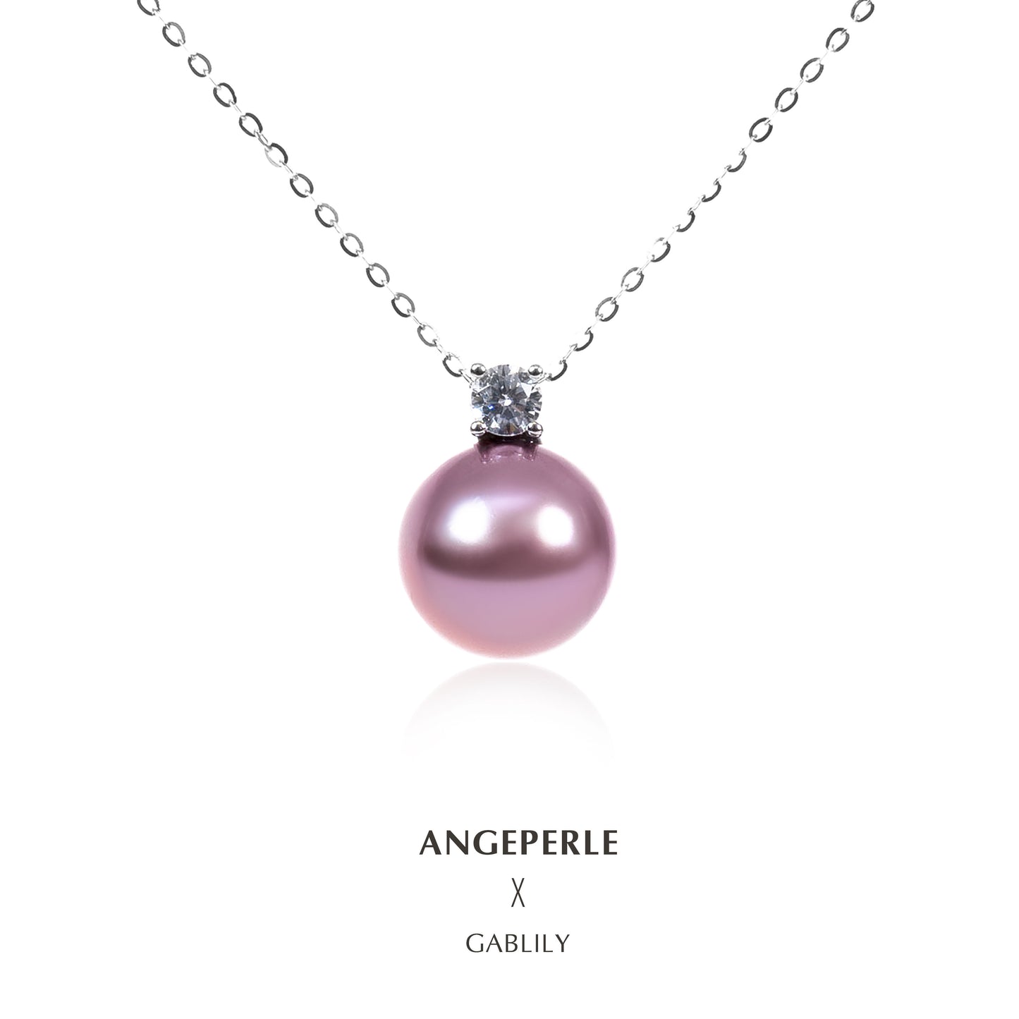 Princess Edison Purple Pearl Pendant Timeless Style: 12-13mm Freshwater S925 Silver (TSJCY787)