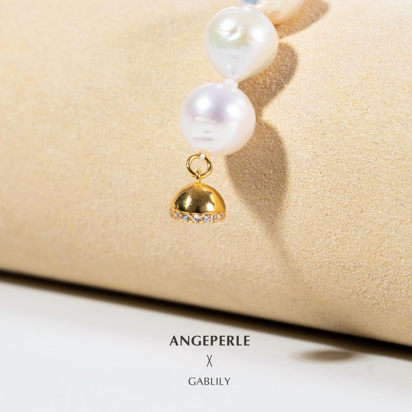 Gablily Baroque Pearl Bracelet ：9-11mm Freshwater S925 Silver (TSJCY654)