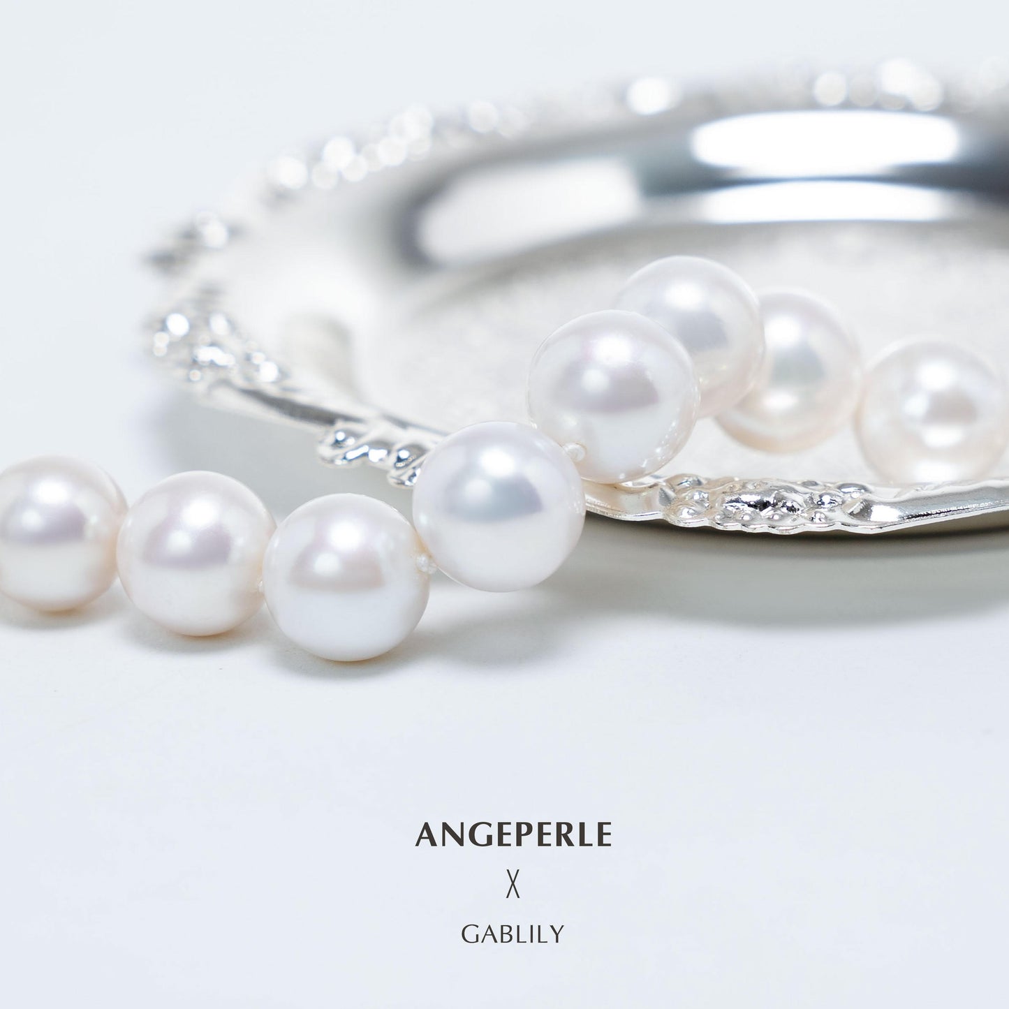 Gablily Classic 8-shaped Clasp Pearl Bracelet：9-11mm Freshwater S925 Silver (TSJCY915)