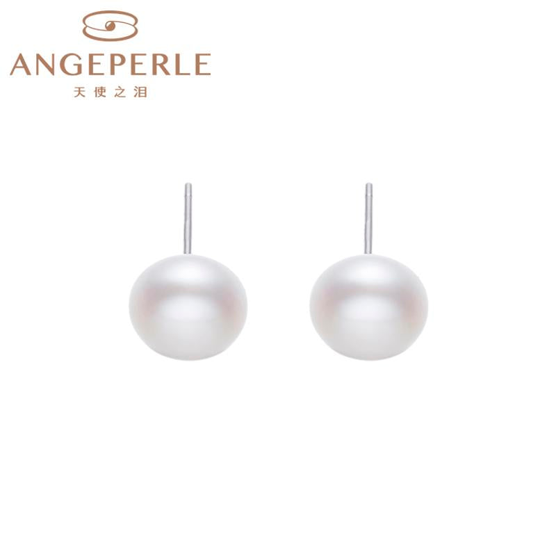 Versatile Everyday Pearl Three-Piece Set Necklace, Bracelet And Earrings: Necklace 8.5-9.5mm Bracelet 6.5-7.5mm Earrings 7.5-8.5mm Freshwater S925 Silver (TSZL115)