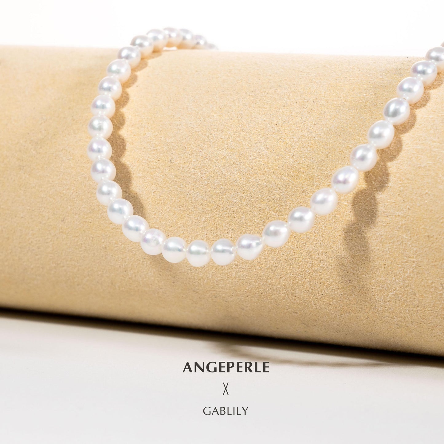 Gablily Baby Pearl Necklace: 4-5mm Freshwater S925 Silver (TSJCY581)