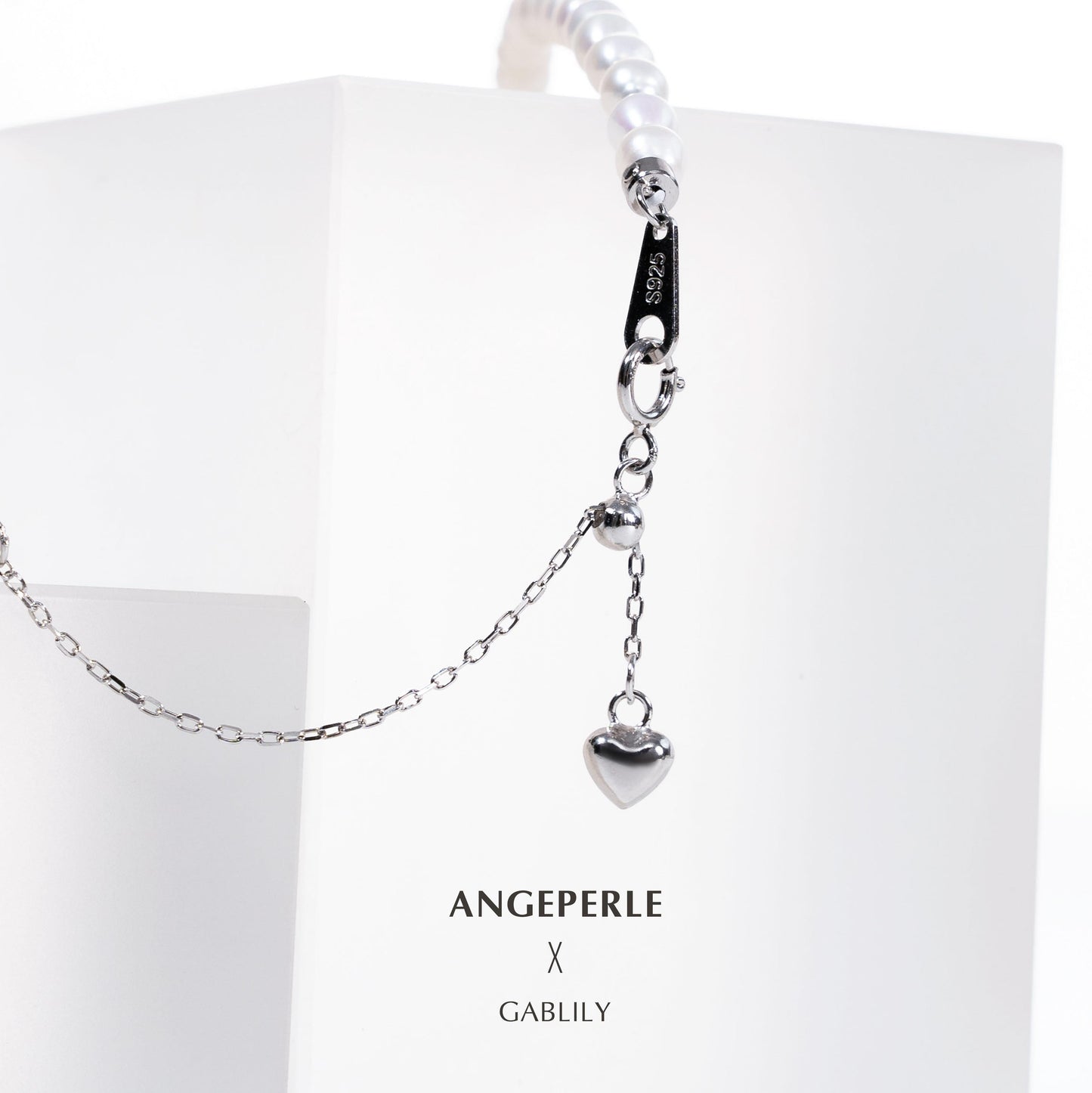 Gablily Baby Pearl Necklace: 4-5mm Freshwater S925 Silver (TSJCY581)