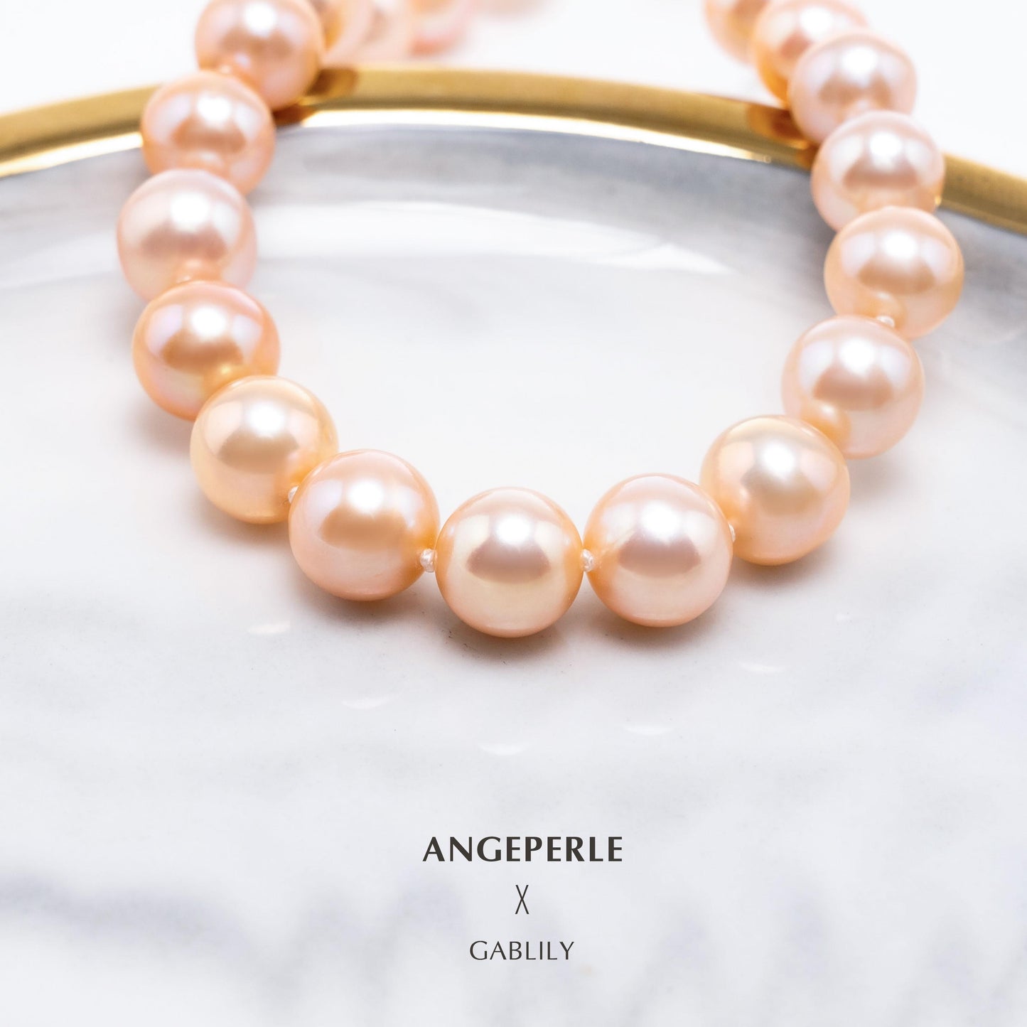 Rose Gold Pearl Bracelet: 7.5-8.5mm Freshwater S925 Silver (TSJCY823)