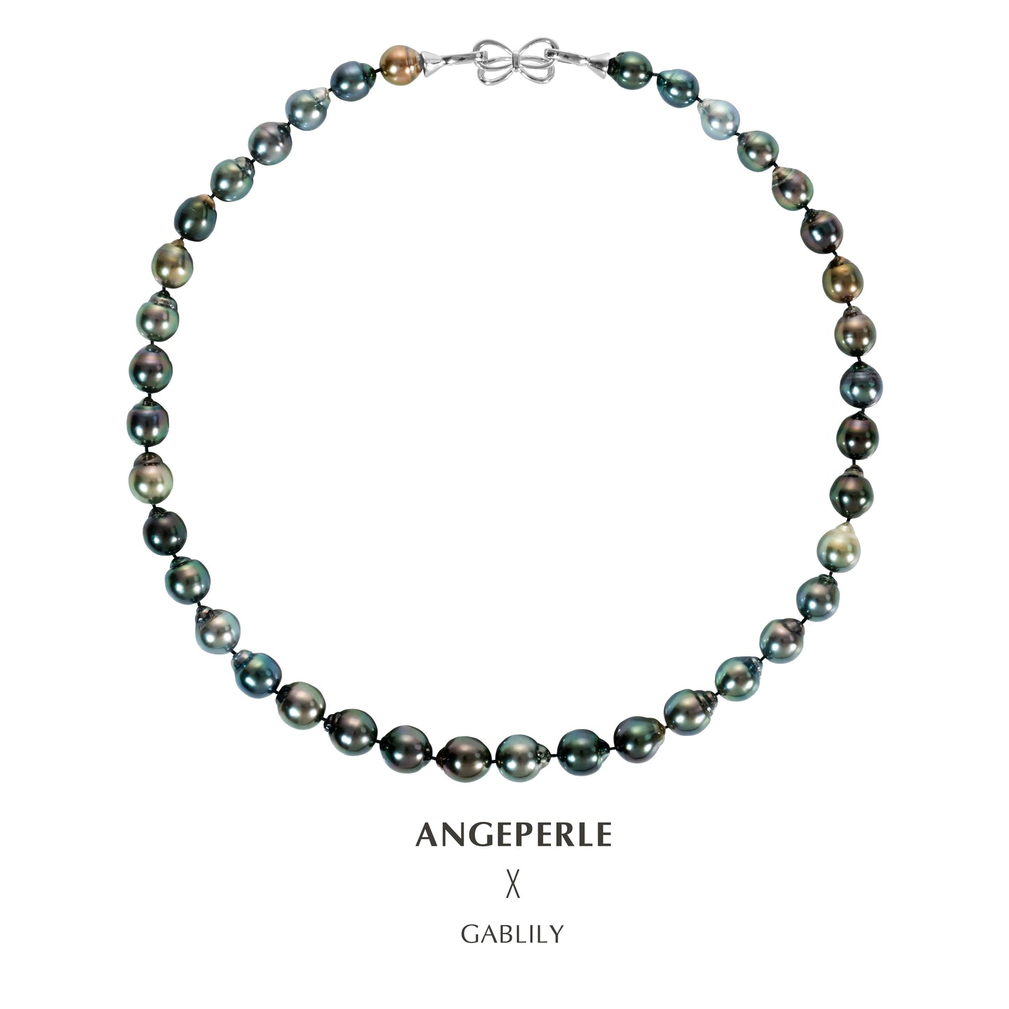 S925 Tahitian Pearl Jewelry Set TSJCY357