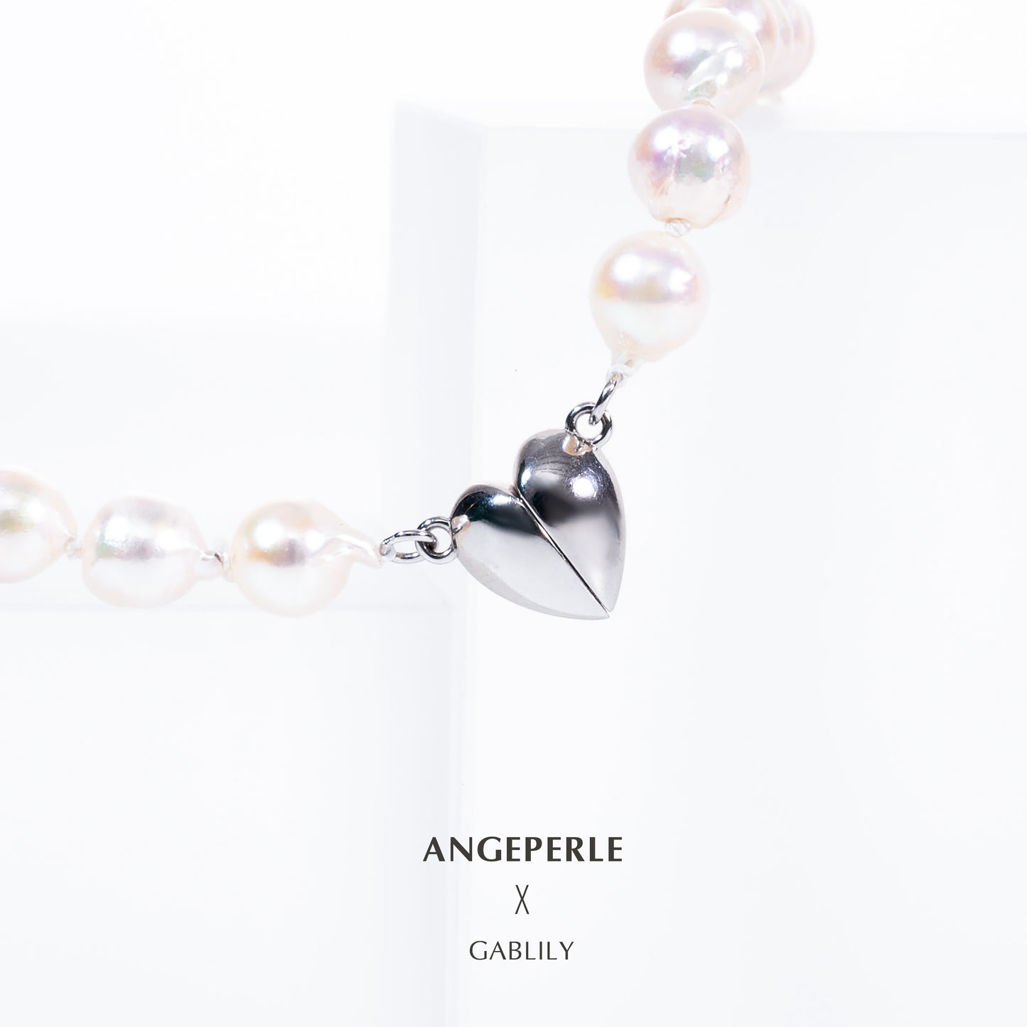 8-9mm Baroque Japanese Akoya Pearl Strand Necklace by ANGEPERLE