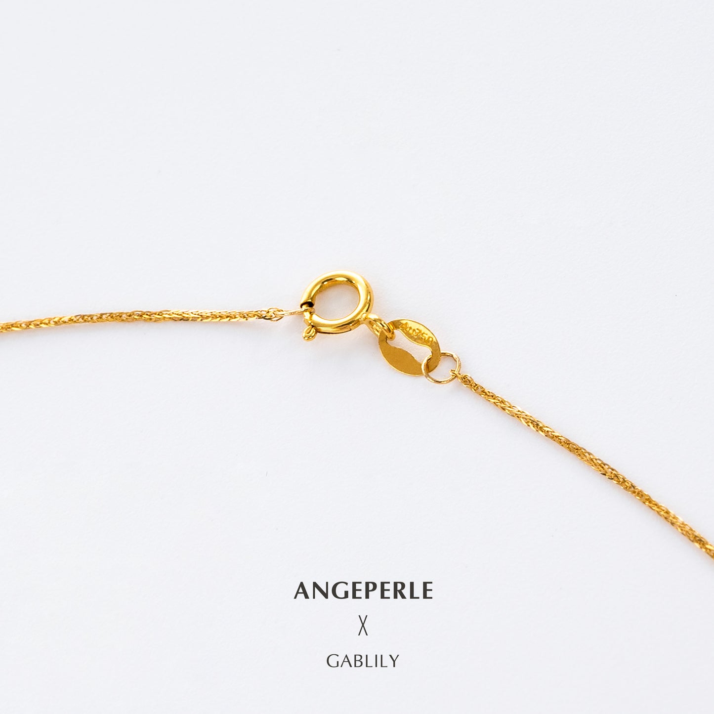 9-10mm Tahitian & 6-6.5mm Akoya Pearl 18K Gold Y-Shape Adjustable Necklace by ANGEPERLE