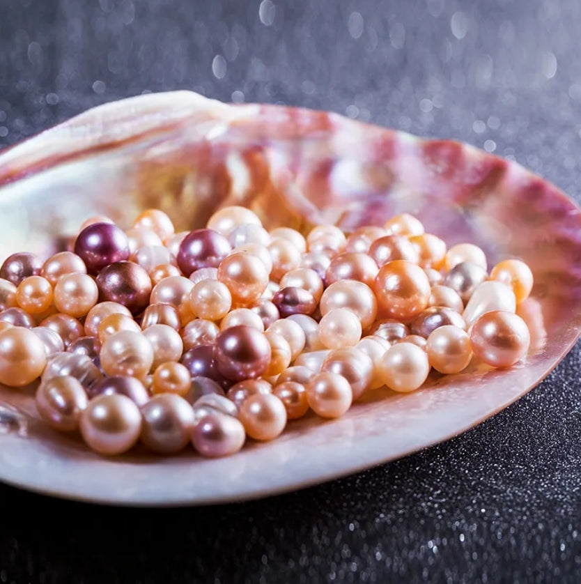 [ New arrival ]  Big Boy Bubbles (Purple or champagne(self pick)20-35 Freshwater Pearls)