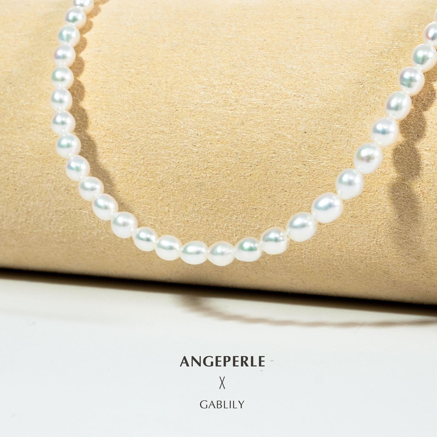 Gablily Baby Pearl Necklace : 3-4mm Freshwater S925 Silver (TSJCY674)