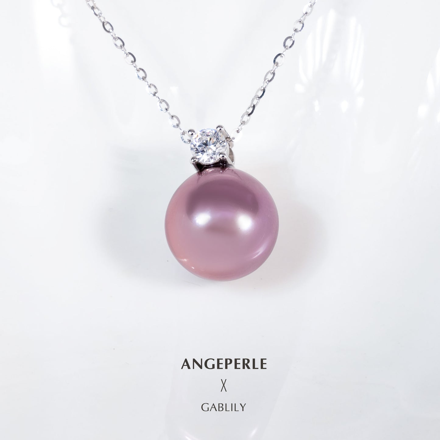 Princess Edison Purple Pearl Pendant Timeless Style: 12-13mm Freshwater S925 Silver (TSJCY787)